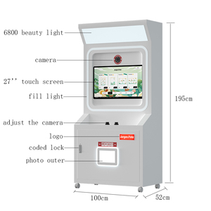 Photomaton personnalisé, photomaton numérique Imprimante à pièces <span class=keywords><strong>Photos</strong></span> commémoratives Usage commercial Selfie PhotoBooth - Product Image 2