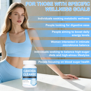 Capsule Erboristiche per la Pulizia della Candida a Marchio Privato, Equilibrio della Flora Intestinale, Supporto per la Salute dell'Intestino, Miglioramento di Pelle, Capelli e Unghie OEM ODM - Product Image 4