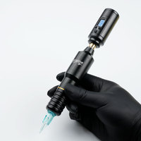 Kit de Machine à Tatouer Sans Fil avec Stylo, Savon Vert, Gel de Pochoir et Encres – Ensemble Complet d'Équipement de Tatouage