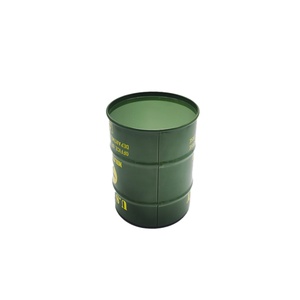 Vaso de Dados Metálico Industrial Creativo al por Mayor, Lata Redonda con Forro de Terciopelo Silencioso para Juegos de Bar y Pub - Product Image 5