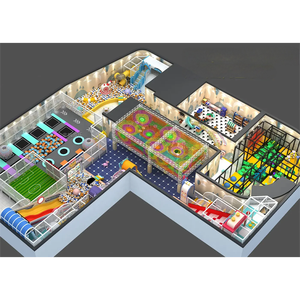 Aire de jeux intérieure populaire pour bébés, centre de jeux souple pour enfants, équipement de jeu intérieur, piscine à balles, toboggan, aire de jeux pour la vente en gros - Product Image 2