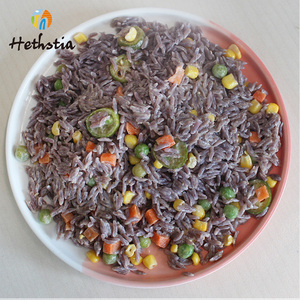 Riz de Konjac Keto à faible teneur en matières grasses, sans glucides, faible en calories, riz noir séché Shirataki pour régime Keto - Product Image 4