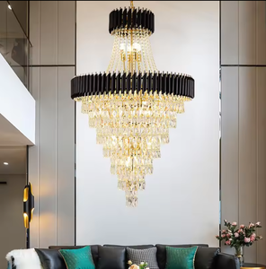 Zèle Éclairage Personnalisé Décoratif Luminaires Suspendus Lumières Led Moderne K9 Lustres En Cristal - Product Image 4