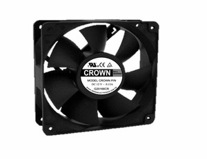 Ventilateur axial DC Crown 12038 protection T1 pour moteur DC sans balais - Product Image 6
