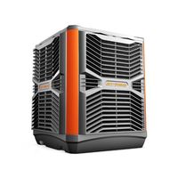 Climatiseurs à eau industriels silencieux montés sur mur ou sur toit RTFANS refroidisseur d'air par évaporation d'eau 9000btu