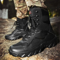 Bottes de randonnée tactiques ultra-légères antidérapantes pour l'extérieur, grandes tailles, pour hommes et femmes, durables, pour le désert