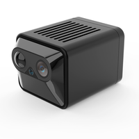 Caméra IP sans fil Wi-Fi basse consommation AISSEU A2 1080P avec batterie rechargeable intégrée, support magnétique et rotation à 360° pour la sécurité