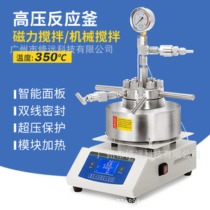 เครื่องปฏิกรณ์แรงดันสูง 50-500 มล. สแตนเลสสตีล พร้อมหน้าจอดิจิตอล สำหรับใช้ในห้องปฏิบัติการ - Product Image 4