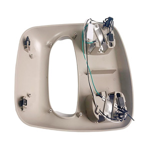 Conjunto de interruptor de luz de techo Dodge Ram 1DK78BD1AA, pieza de repuesto de plástico blanco para camionetas 2006-2010 - Product Image 4