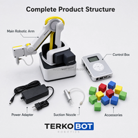 Kit de Brazo Robótico de Codificación Magician Lite, Brazo Robótico Educativo STEM para Programación, para Cursos de Robótica con IA en Escuelas Primarias y Secundarias