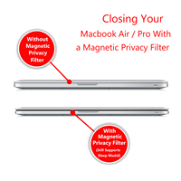 Filtre magnétique amovible pour écran de confidentialité pour ordinateur portable Protecteur d'écran anti-éblouissement pour Macbook Pro 14"
