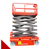 Offre Spéciale 5m-16m Hauteur de levage 550kg Capacité de charge Élévateur à ciseaux automoteur