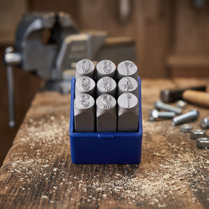 FERVI NUMERI HRC 58-60 <b>Leather</b> Punch <b>Tools</b> 4mm Character 0.26kg High Quality and Durable - Product Image 3