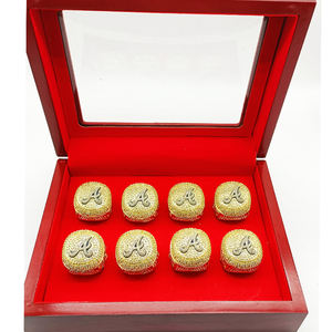 2021亚特兰大勇士阿尔比斯·弗里曼·罗萨里奥·索勒·阿库纳·小杜瓦尔·斯旺森·弗里德8名字翻转套装戒指 - Product Image 1