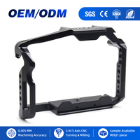 Ayberk – Accessoires de cadre d'appareil photo en aluminium usiné CNC sur mesure, cage pour appareil photo reflex numérique, pièces de photographie de précision usinées
