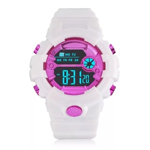Montre électronique de sport multifonctionnelle à la mode <span class=keywords><strong>licorne</strong></span> pour hommes femmes étudiants enfants réveil lumineux étanche carré - Product Image 2