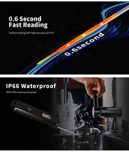 Termómetro profesional para carne Termómetro <span class=keywords><strong>de</strong></span> cocina plegable digital <span class=keywords><strong>de</strong></span> lectura rápida - Product Image 3