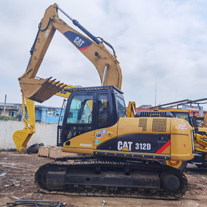 Excavadora CAT312D Usada de Gran Capacidad de Trabajo, Motor de 136KW, 12 Toneladas, Cucharón de 1.7m, Bomba Hidráulica, Motor, Caja de Cambios, PLC, Gran Descuento - Product Image 1
