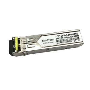 Módulo de Fibra Óptica SFP TOP-SFP-1.25G-160D, Transceptores de Fibra Óptica 1.25 160, Módulos TOP-SFP-1.25G-160D 1.25 SFP Monomodo 160 - Product Image 1