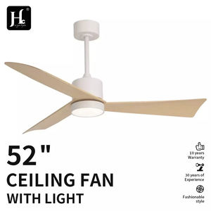 42" Modern <b>Remote</b>-<b>Controlled</b> <b>Ceiling</b> <b>Fan</b> <b>with</b> Pure Copper Energy-Saving Motor & 3 ABS Blades - Product Image 3
