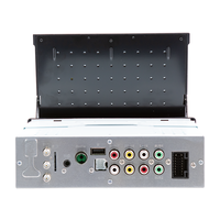Autoradio Android BQCC Single Din avec écran tactile rétractable de 7 pouces, Carplay, FM AM RDS, 4/64 Go, lecteur de tableau de bord pour véhicule, 1 an
