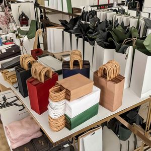 Bolsa de Papel Biodegradable para Llevar Comida, Personalizada, de Papel Kraft Marrón, para Envasado de Alimentos y Leche, Reciclable, Venta Caliente - Product Image 2