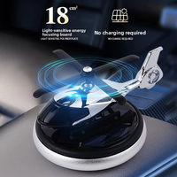 Parfum d'aromathérapie de luxe de diffuseur de voiture d'avion solaire pour des accessoires durables et populaires de style d'intérieur de voiture