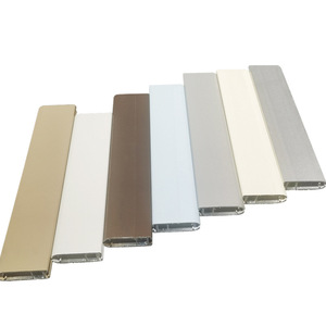 Rail inférieur pour store enrouleur en alliage d'aluminium, 6 mètres, blanc, accessoires minimalistes pour rail de rideau - Product Image 4