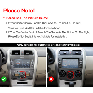 Autoradio HFMidia 10,4 pouces avec écran vertical, Bluetooth, lecteur multimédia vidéo pour Toyota Corolla 2008-2012, CarPlay sans fil, lecteurs auto - Product Image 6