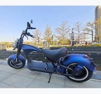 Scooter électrique Citycoco 2000W EEC COC avec amortisseur arrière, grande selle en alliage d'aluminium, batterie 60V, pour adultes, entrepôt UE