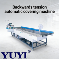 Machine à friser les bords de tissu semi-automatique à tension arrière, marque YUYI, 220V