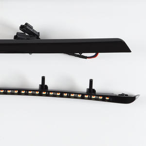 Tiras de Luz LED Ambiental de Doble Color Naranja y Azul Hielo, 4 Puertas, 12V 10W, Ajuste Universal, Iluminación Decorativa Interior - Product Image 5