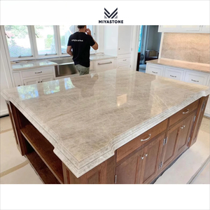 MIYA STONE 20mm 30mm grueso Hone Bundle Natural Taj Mahal cuarcita para cocina interior materiales de piedra encimera pulida - Product Image 6