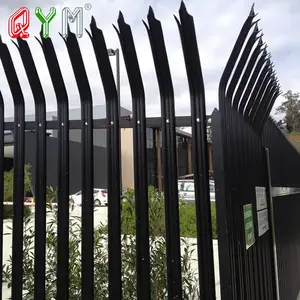 Hàng Rào <span class=keywords><strong>Palisade</strong></span> Bằng Thép Sơn Tĩnh Điện Bán Chạy QYM Loại <span class=keywords><strong>D</strong></span> - Product Image 1