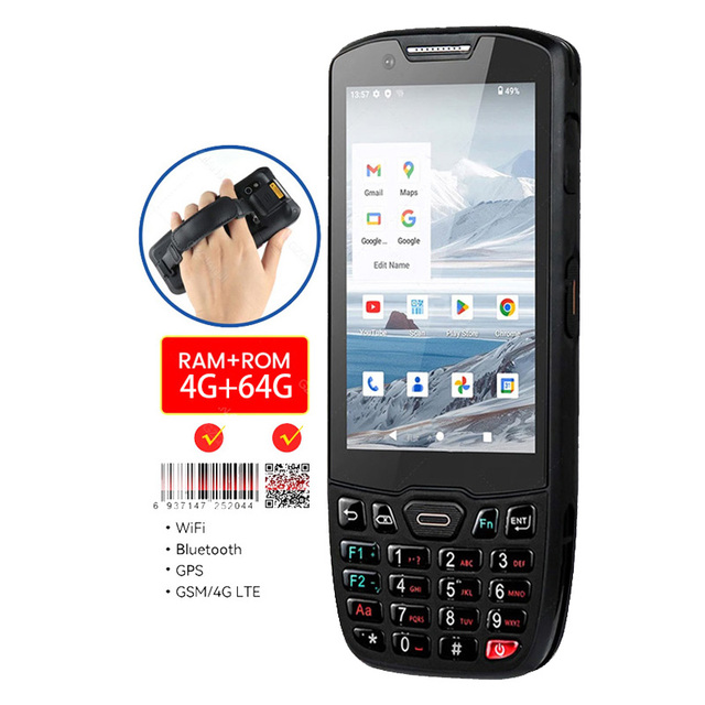 K40 Android 13 Rugged PDA Scanner Portable Handheld Terminal Warehouse Logistic Data Collector 1D 2D QR Barcode Scanner