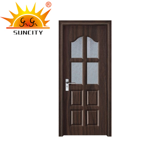 Nội thất phòng tắm cửa kính cửa giá chất lượng tốt Rfl PVC thân thiện với môi đu hiện đại nhập cửa tùy chỉnh thiết kế có sẵn MDF - Product Image 3