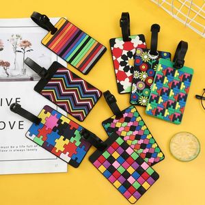 Custom Soft Silicone Rubber Letter Pvc Baggage Tag 3D Animal Pattern Luggage Tag Travel Accessories Animal Cartoon Luggage Tags - Product Image 6