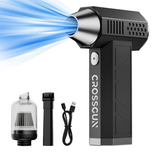 Souffleur Turbo Portable Crossgun, Outil de Nettoyage à Air Électrique, Mini Ventilateur Turbo <span class=keywords><strong>Jet</strong></span> de Grade Industriel, Souffleur d'Air - Product Image 1