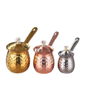 Moderne Roestvrijstalen Koffiegerei Puntige Mond Latte Art Melk Opschuimen En Was Smeltbekers - Product Image 1