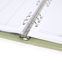 Échantillon Gratuit : Recharge de Planificateur A5 à 6 Anneaux, Carnet de Bord Amovible, Journal Hebdomadaire, Défi d'Économie, Cahier de Suivi Financier