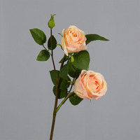 Fleurs artificielles, roses artificielles au toucher réel pour mariage, décoration de mariage et de la maison
