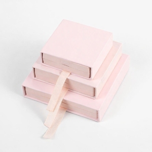 Fashion Jewelry Set Box Custom Rigid Drawer Jewelry Packaging Box Sponge Insert Printing Custom Logo Factory Wholesale Price - Product Image 6