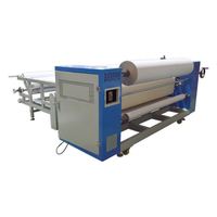 Top usine 1.7M 2.6M calendrier Sublimation Textile rouleau presse à chaud Machine pour tissu transfert de chaleur repassage équipement de lavage