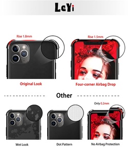 Custodia per telefono antiurto di grado cristallino LeYi per <span class=keywords><strong>iPhone</strong></span> <span class=keywords><strong>11</strong></span> 17 Pro <span class=keywords><strong>Cover</strong></span> - Product Image 5