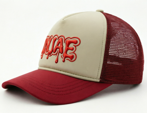 หมวกแก๊ปทรง Trucker แบบ Color-Blocked แต่งตาข่าย สไตล์ลำลองและสปอร์ต ทรงสูง แบบ Unisex เหมาะสำหรับทุกฤดูกาล ปรับขนาดได้ด้านหลัง - Product Image 2