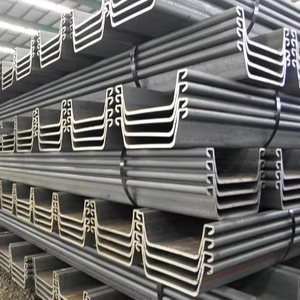 Muros de Contención, Tablestacas de Acero/Placa de Brida Laminada en Caliente, Corte de 600 mm*180 mm, Q345B - Product Image 1