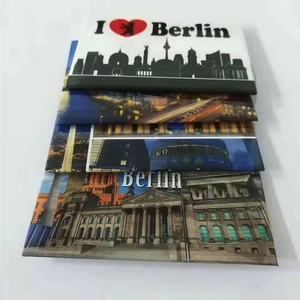 Aimant de réfrigérateur en étain, souvenir touristique de <span class=keywords><strong>Berlin</strong></span>, <span class=keywords><strong>Allemagne</strong></span>, avec autocollant métallique de <span class=keywords><strong>ville</strong></span>, promotionnel pour les voyages - Product Image 3