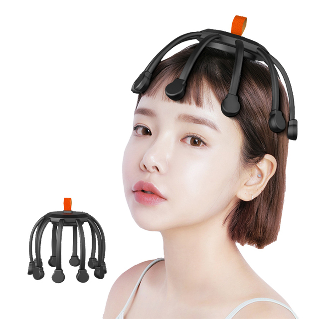 Hot Sale Stress Relax Head Massager Claw Head Massager Handheld Rechargeable Promotion Cheap Price Vibrate
