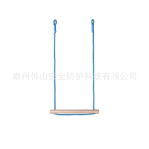 Escalera de escalada para niños, escalera de cuerda de madera de 1m, equipo de juegos al aire libre, juguete de entrenamiento físico, unisex, capacidad de carga de 200kg - Product Image 4