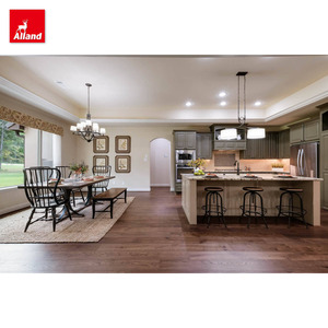 Allandcabinet di lusso a parete in legno massello di colore personalizzato armadi da cucina <span class=keywords><strong>con</strong></span> lavello Design tradizionale per uso appartamento - Product Image 4